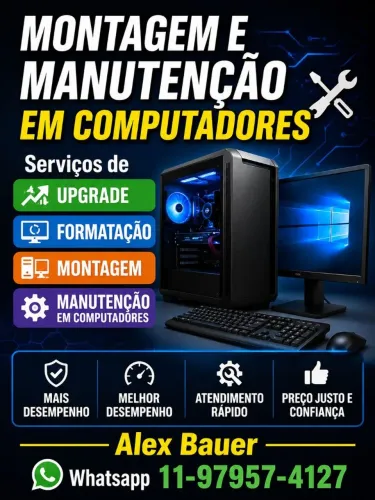 Montagem e Manutenção em Comoutadores