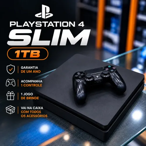 PS4 1TERA | RETIRE LOJA FÍSICA EM S.B.C