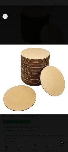 Sousplat de MDF