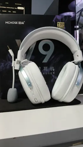 HEADSET GAMER MCHOSE V9 PRO WHITE