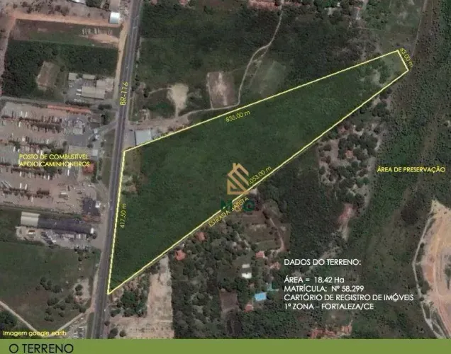 Terreno à venda, 184200 m² por R$ 40.000.000,00 - Ancuri - Fortaleza/CE
