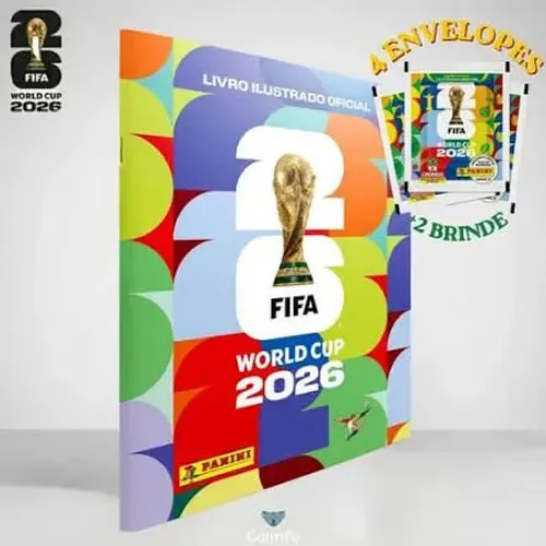 Álbum da copa 2026 completo