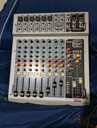 Mesa de som HMA pró áudio PV10 USB