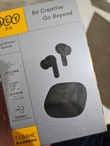 Fone Bluetooth QCY T13 ANC- novo