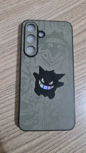 Capa Case Pokémon Gengar P/ Samsung Galaxy S25 Cinza
