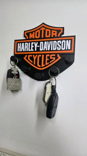 Suporte para Chaves Harley Davidson