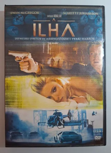 2 DVDs ORIGINAIS PELO PREÇO DE 1, A ILHA E KONG FU PANDA