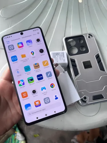 Xiaomi Redmi Note 13 Pro 5G 256gigas 16ram, facilito a entrega, com um carregador+capa.