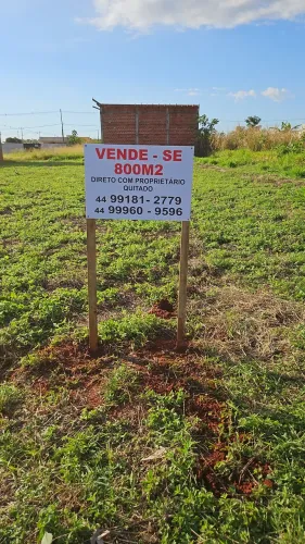 Terreno para área de lazer.