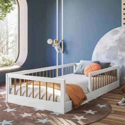 Cama Montessoriana Solteiro 100%MDF s5