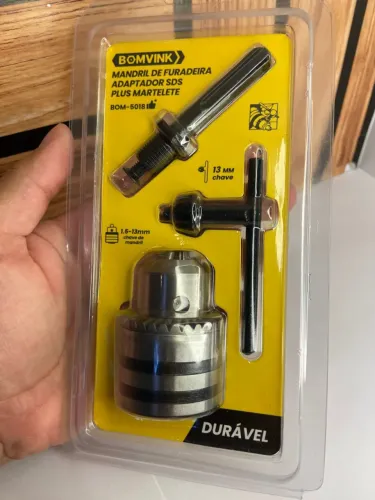 Mandril de Furadeira Adaptador SDS Plus Martelete - BOM-5018 BomVink 