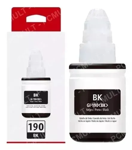 Refil de tinta Epson Compatível GI-190 preto 135 ML Nova