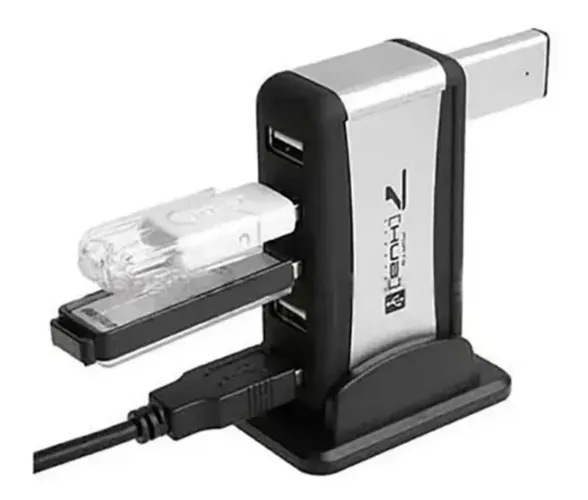 Mini HUB 7 portas USB 2.0 Knup HB-T68