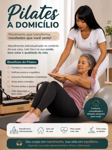 Pilates a domicílio