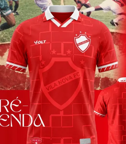 Camisa comemorativa Vila Nova 1996