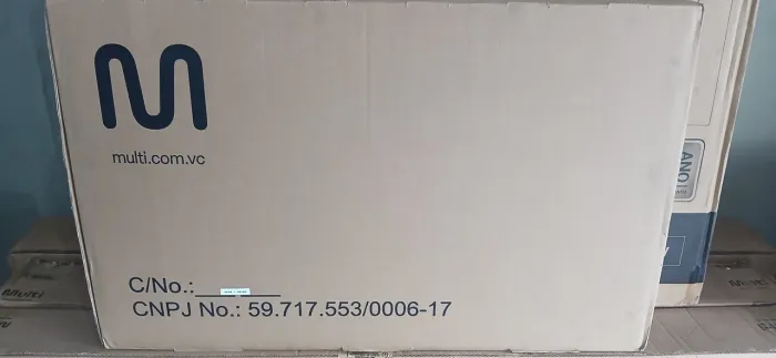 Tv multlaser 43 pol nova lacrada