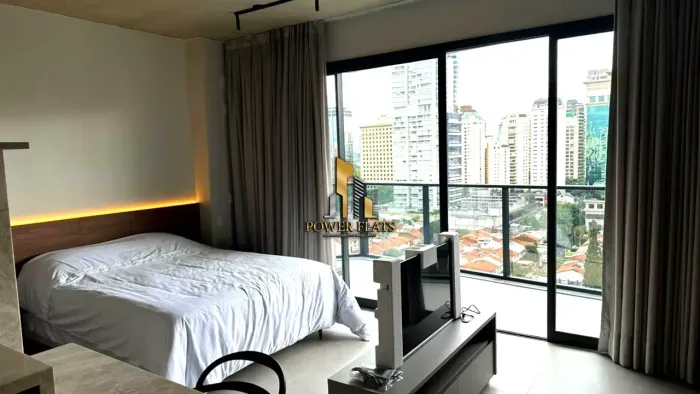 Apartamento para locação mobiliado 1 suíte com vaga 42m² | Vila Olímpia | VN Millennium