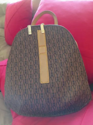 mini mochila da Victor Hugo estampa de monogram