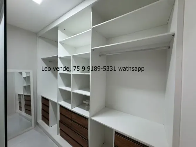 Leo vende, Sim, casa Bairro Sim, 4\4 com 2 suítes, closet, goumert.