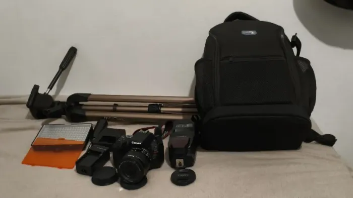 Canon EOS Rebel SL2 + Kit Completo de Fotografia