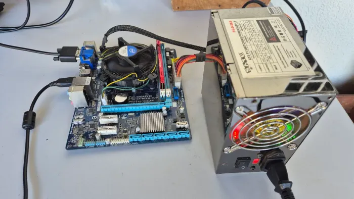 Kit placa mae, i5 3470, 8gb ddr3, fonte