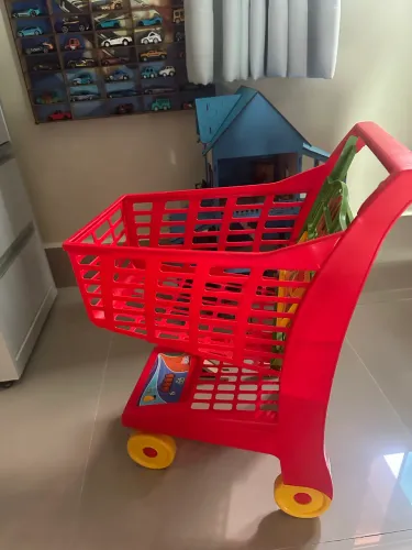 Carrinho de compras infantil 
