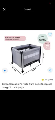 Berço portátil