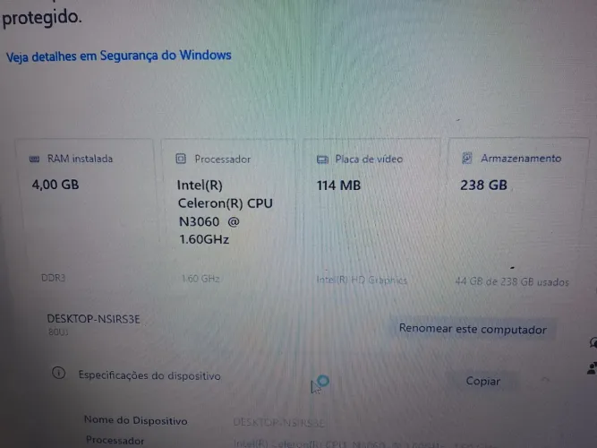 Vendo notebook para estudos e trabalho!!!