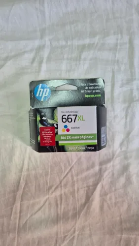 Cartucho HP 667 XL Colorido