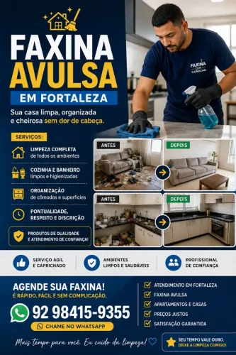 Faxina avulsa Fortaleza