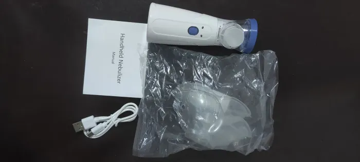NEBULIZADOR PORTÁTIL MESH - NOVO NA CAIXA