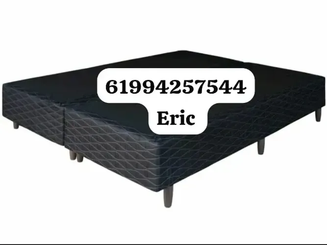 base de cama casal bi partida ideia para espaços apertados