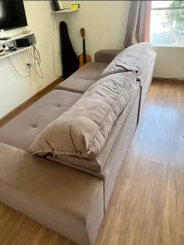 Sofá retrátil 5 lugares