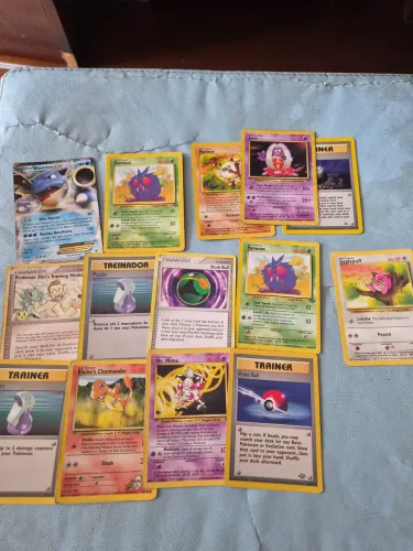 Cartas antigas pokemon