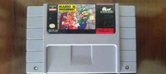 Cartucho Mario is Missing