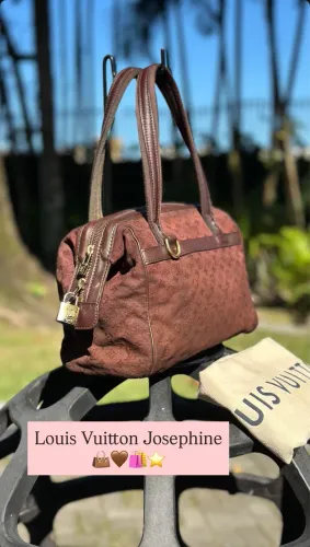 Bolsa Louis vuitton Josephine marrom