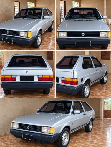 Volkswagen Gol Geração I C 1.6 8V Álcool Mec. 2P 1988