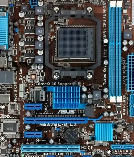 Troco placa mãe am3 com processador + 6GB em ssd de 480GB