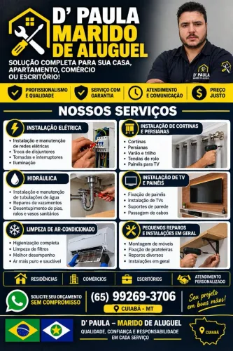 D"Paula marido de aluguel faz-tudo
