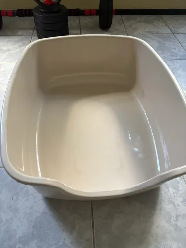 Caixa de areia para gatos grande