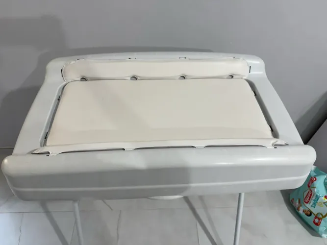 Banheira com trocador