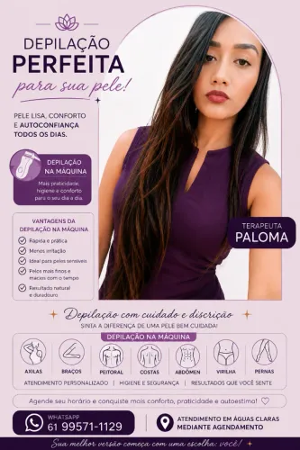 Depilação masculina na máquina