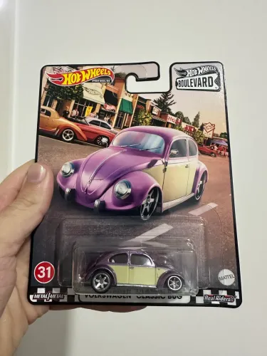 Hot wheels Premium Fusca Roxo
