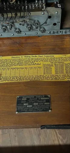 Órgão Hammond Mod C3