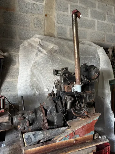 Motor Yamaha 22 para barco de camarão mais acessórios