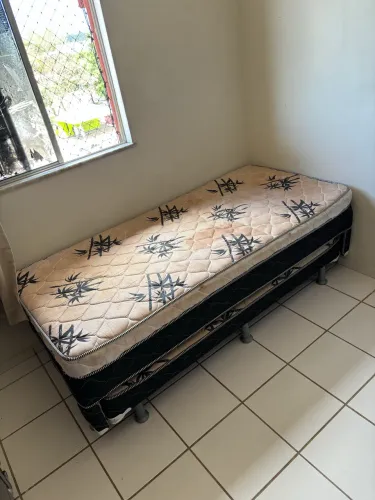 Cama solteiro dupla