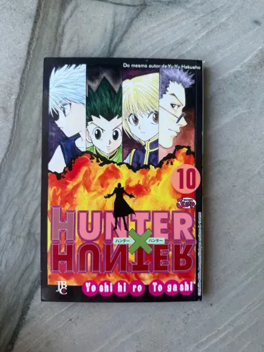 Mangá hunter x hunter 10 seminovo