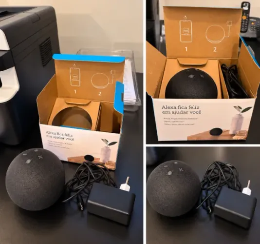ALEXA ECHO DOT 5ª GERAÇÃO ? NOVINHA!