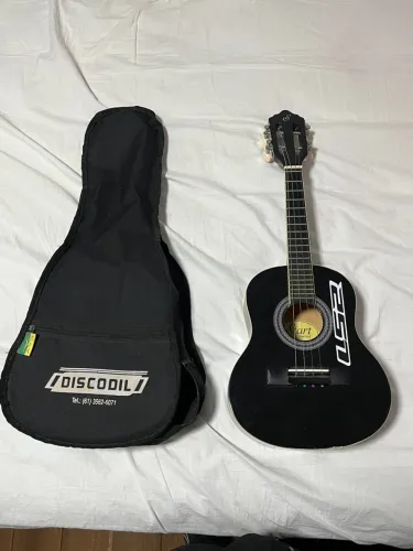 Cavaquinho Giannini CS-14 BK acústico com bag