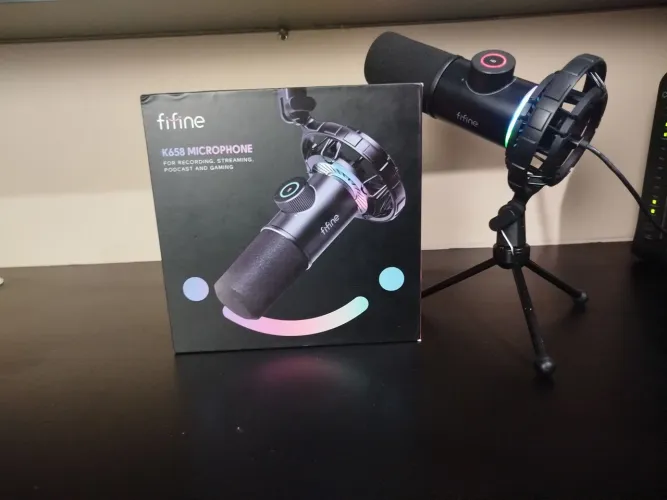 Microfone Profissional FIFINE K658
